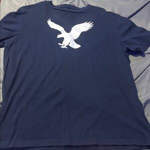 American Eagle Outfitters Dark Blue Tee